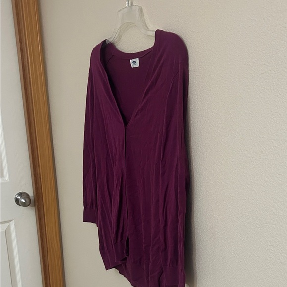Old Navy Size XXL - Women's Purple Cardigan - Picture 2 of 3